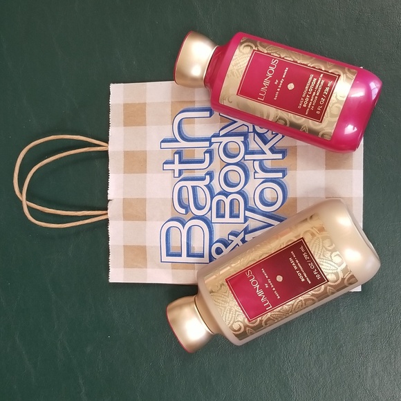 Bath & Body Works Other - Bath & Body Luminous Body Lotion and Body Wash